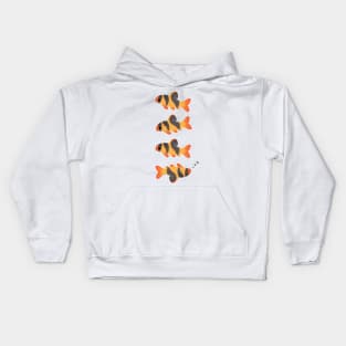 Clown loach Kids Hoodie